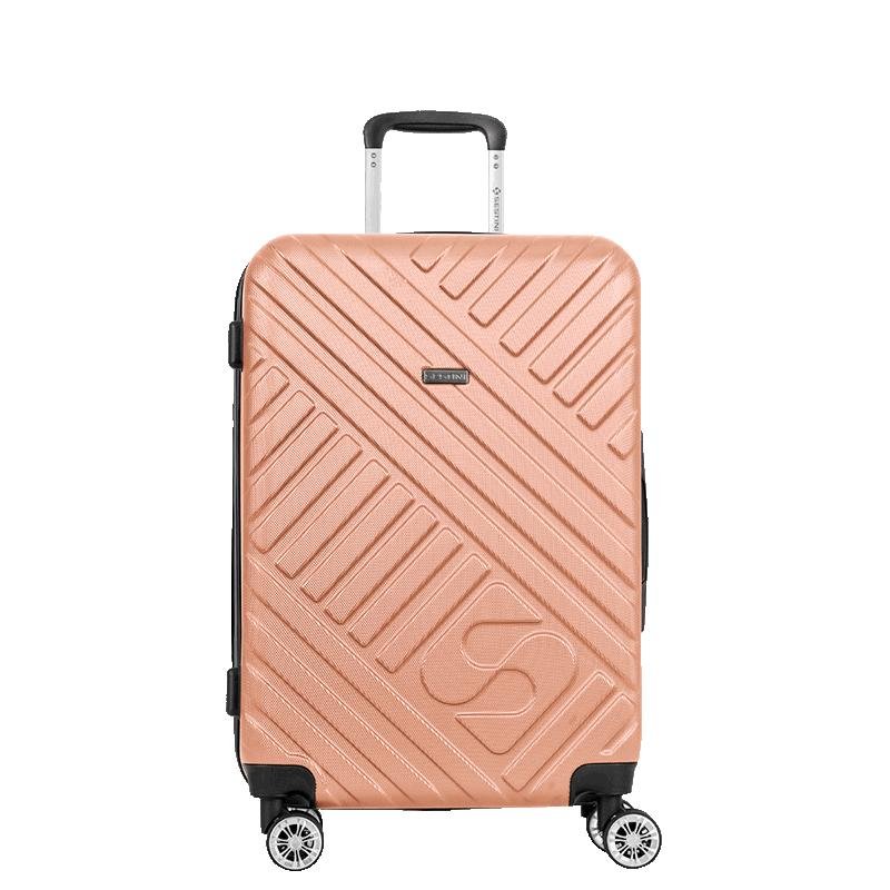 Mala de Viagem Média com Rodas 360° Track Bege - Champagne