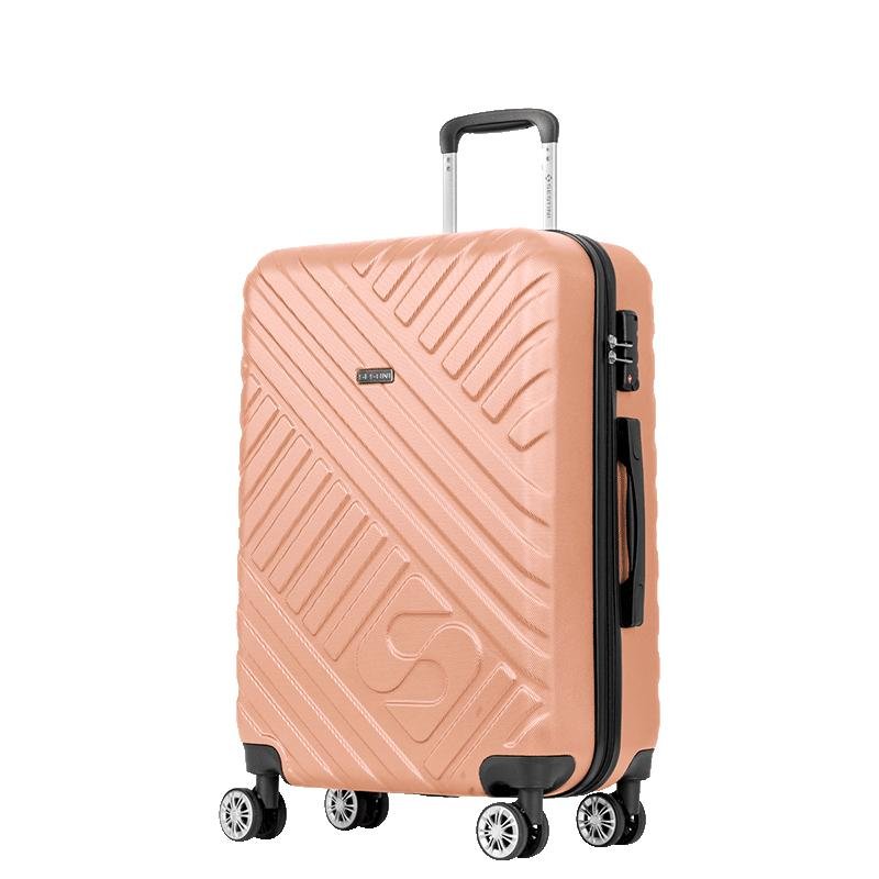 Mala de Viagem Média com Rodas 360° Track Bege - Champagne Bege 3