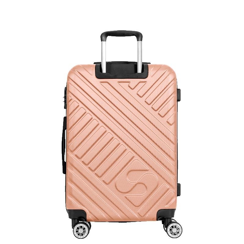 Mala de Viagem Média com Rodas 360° Track Bege - Champagne Bege 4