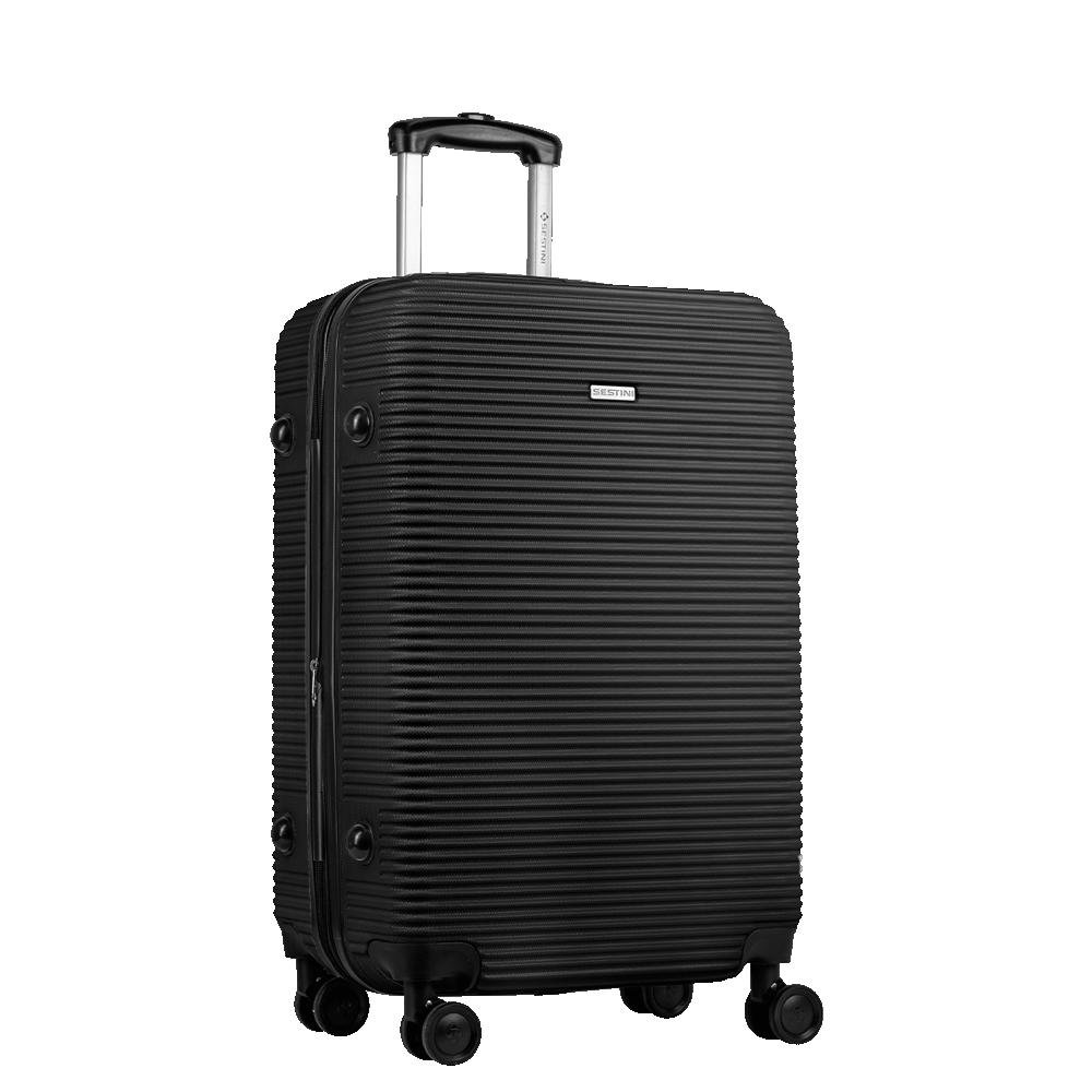 Mala de Viagem Média com Rodas 360º 4 ALL 6T - Preto Preto 2