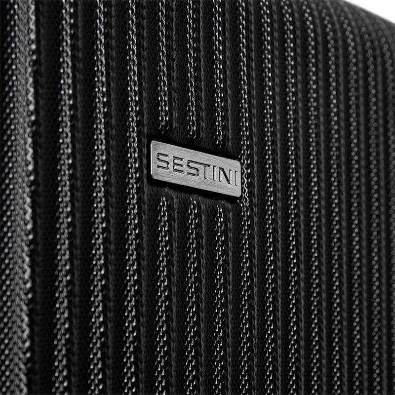 Mala de Viagem Média com Rodas 360º Classy 2 - Preto Preto 10