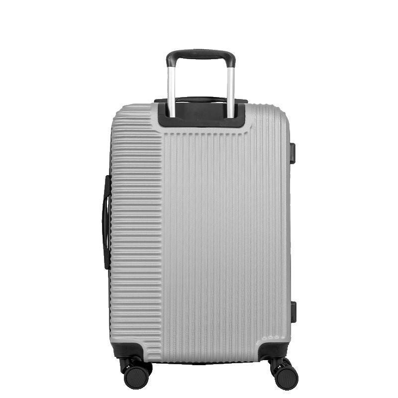 Mala de Viagem Média com Rodas 360º Classy 2 - Prata Prata 4