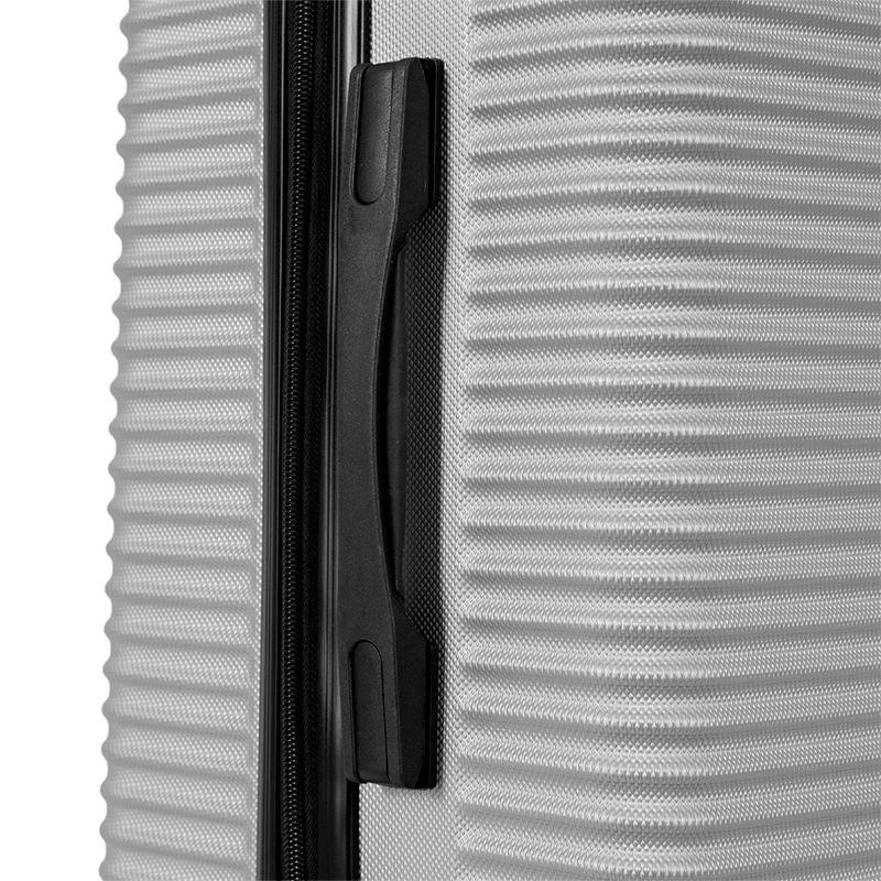 Mala de Viagem Média com Rodas 360º Classy 2 - Prata Prata 7