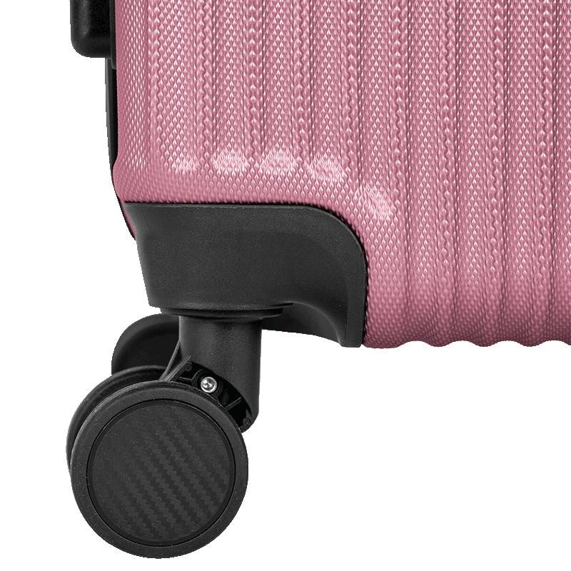 Mala de Viagem Média com Rodas 360º Classy 2 - Rose Rosa 11