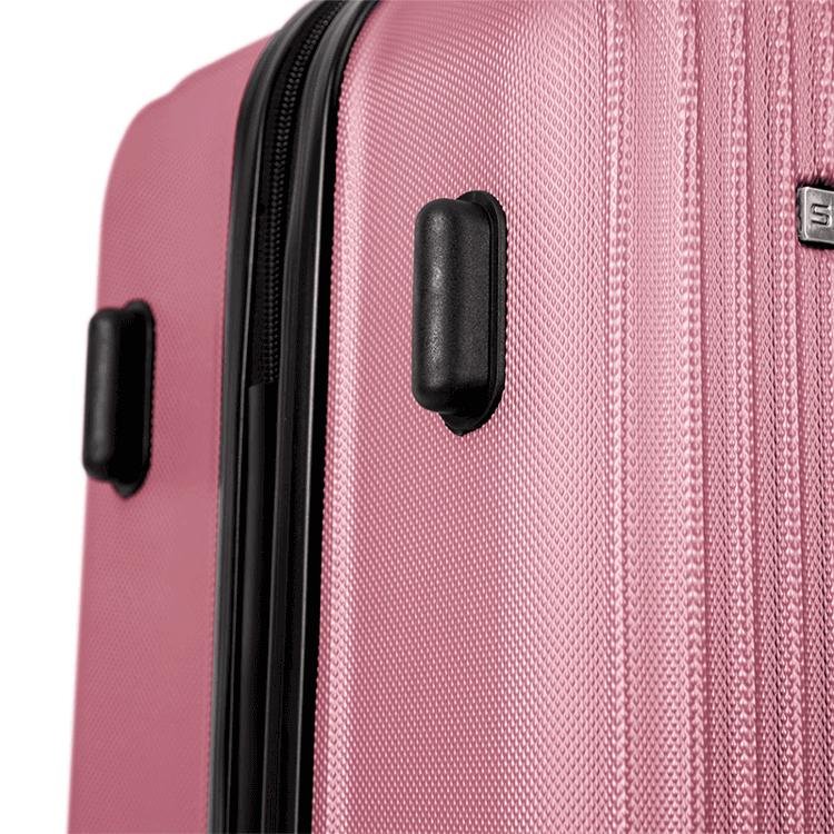Mala de Viagem Média com Rodas 360º Classy 2 - Rose Rosa 9