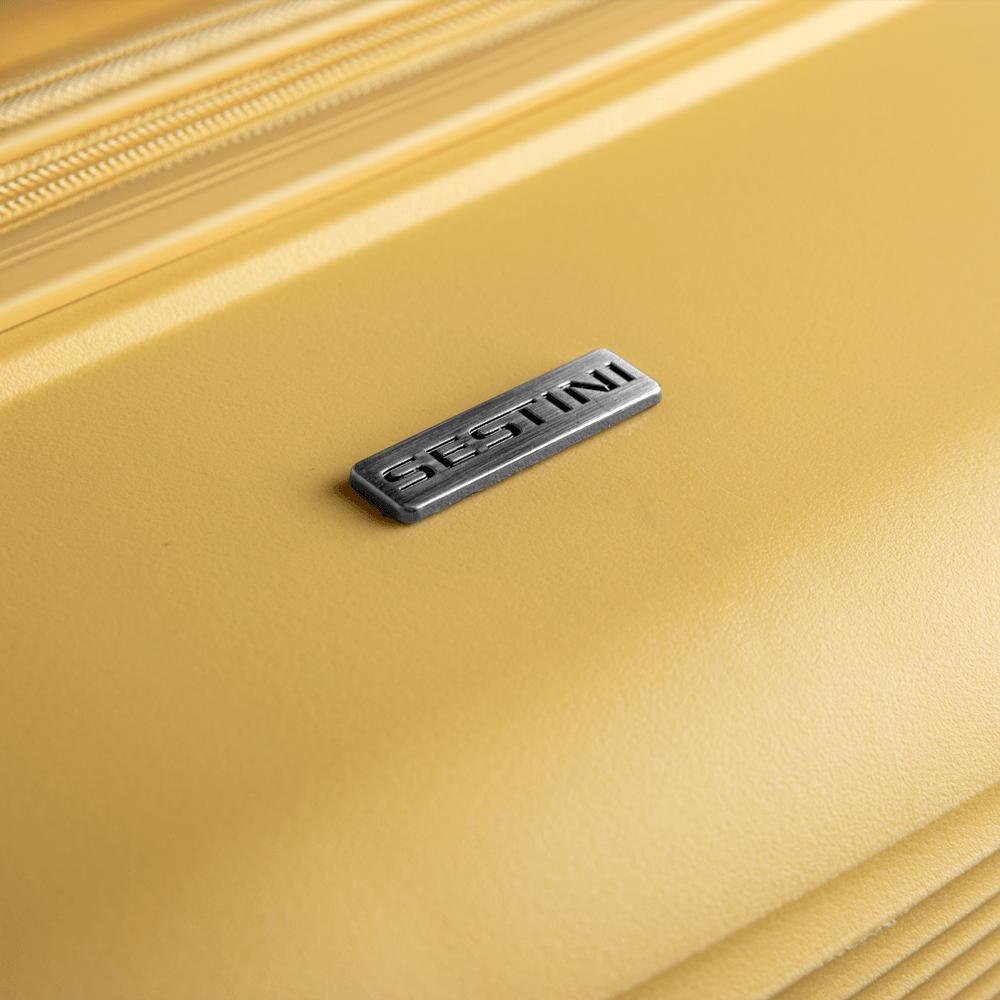 Mala de Viagem Média com Rodas 360º PP Joy - Amarelo Amarelo 12