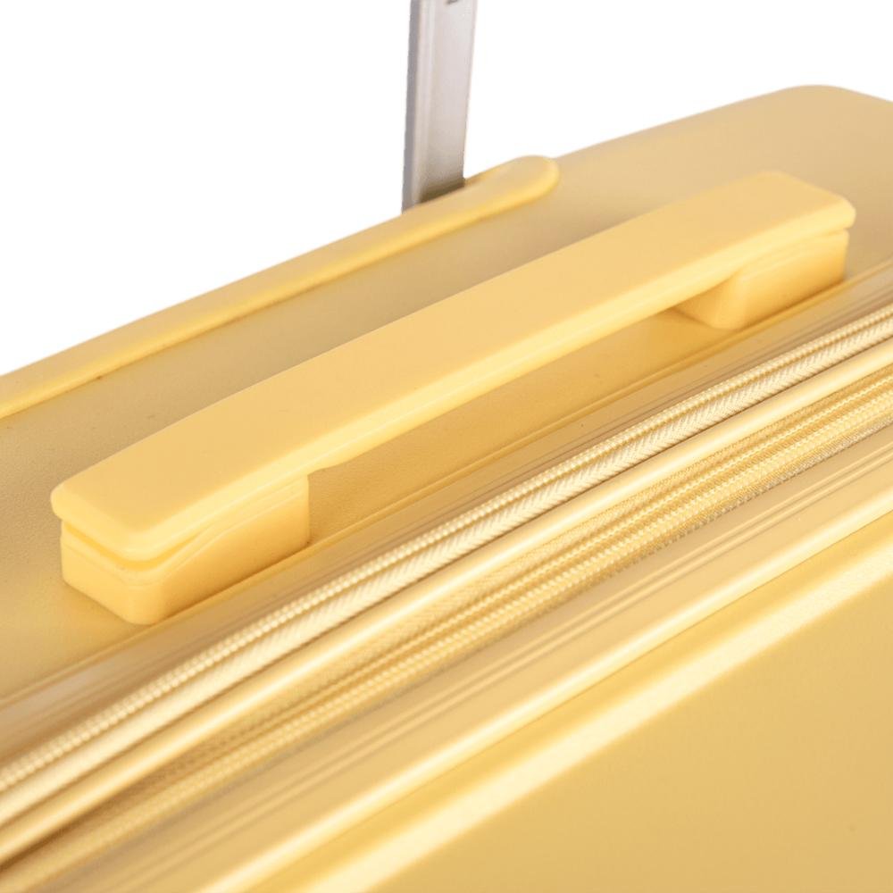 Mala de Viagem Média com Rodas 360º PP Joy - Amarelo Amarelo 5