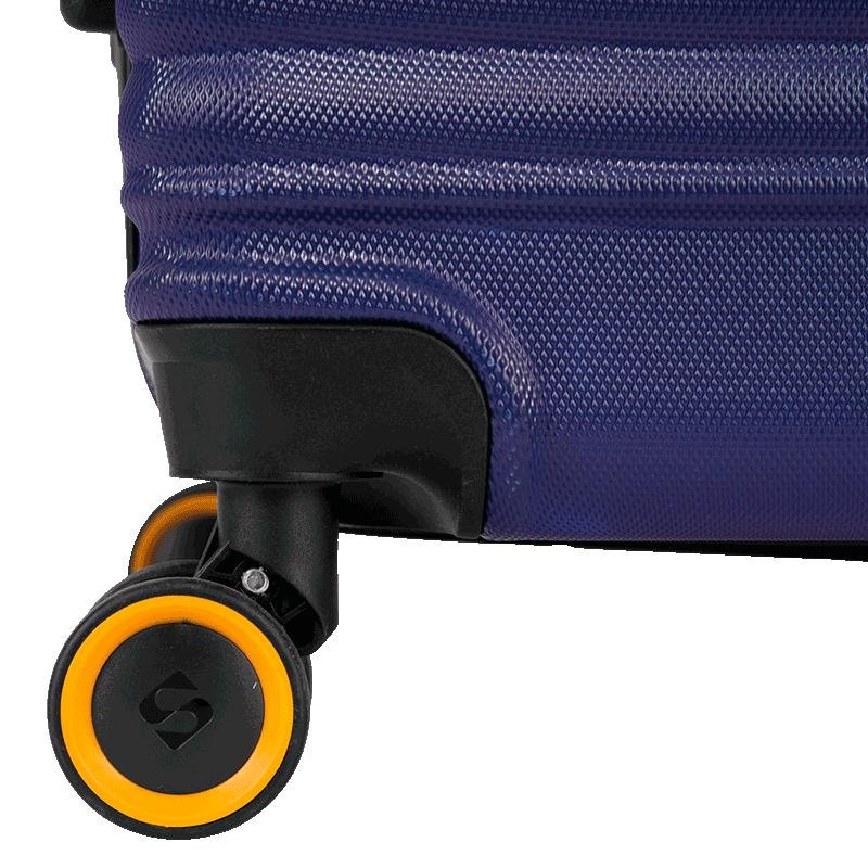 Mala Grande 32 Kg com Rodas 360° Racer - Marinho Azul 6