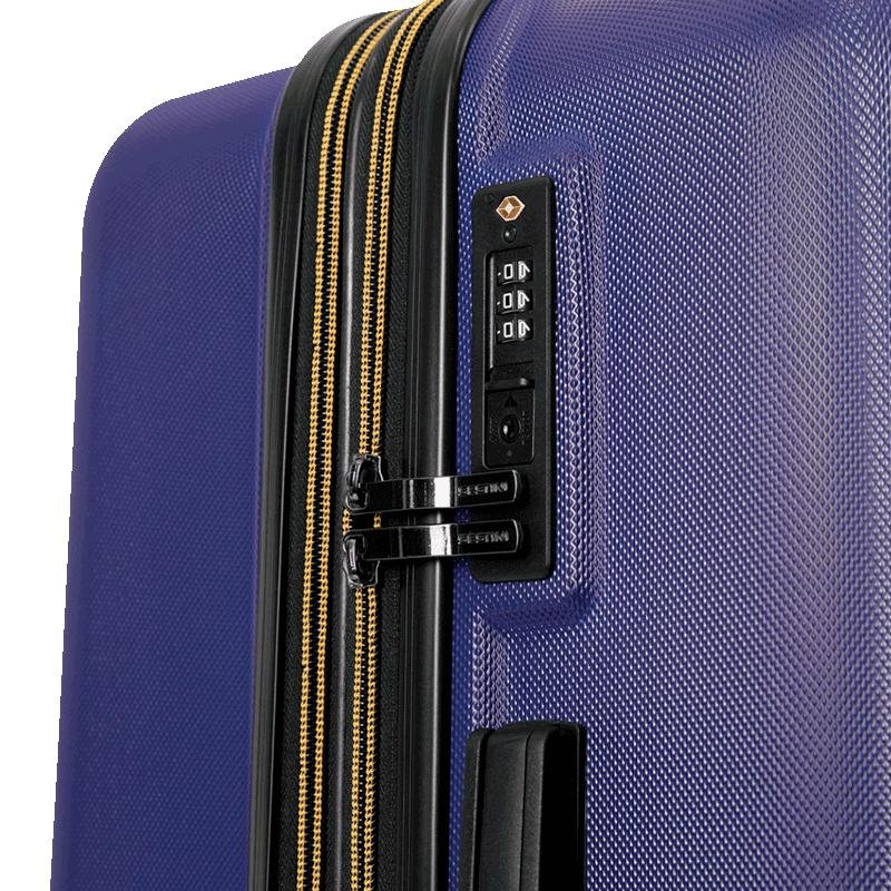 Mala Grande 32 Kg com Rodas 360° Racer - Marinho Azul 7