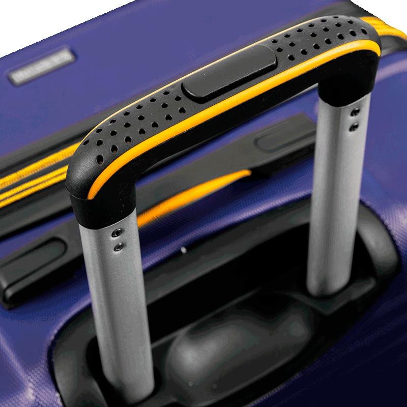 Mala Grande 32 Kg com Rodas 360° Racer - Marinho Azul 9