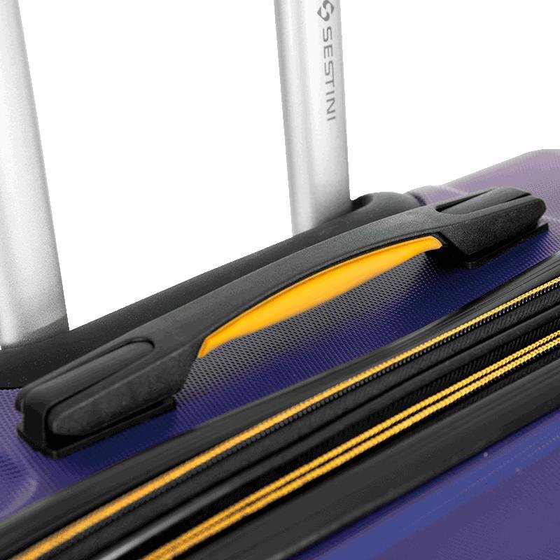 Mala Grande 32 Kg com Rodas 360° Racer - Marinho Azul 10