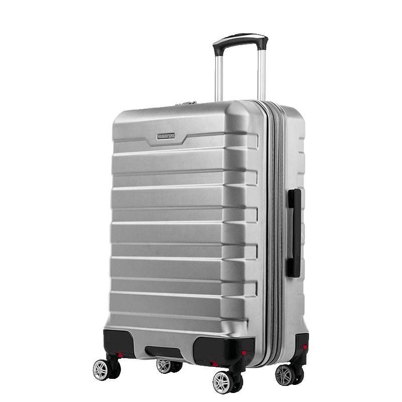 Mala de Viagem Média com Rodas 360º Wheeless 2T - Prata Prata 3