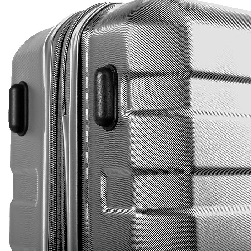 Mala de Viagem Média com Rodas 360º Wheeless 2T - Prata Prata 8