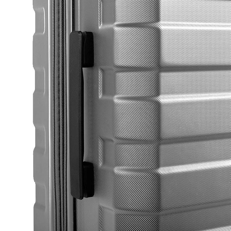 Mala de Viagem Média com Rodas 360º Wheeless 2T - Prata Prata 9