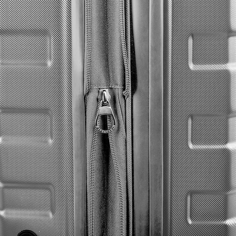 Mala de Viagem Média com Rodas 360º Wheeless 2T - Prata Prata 10