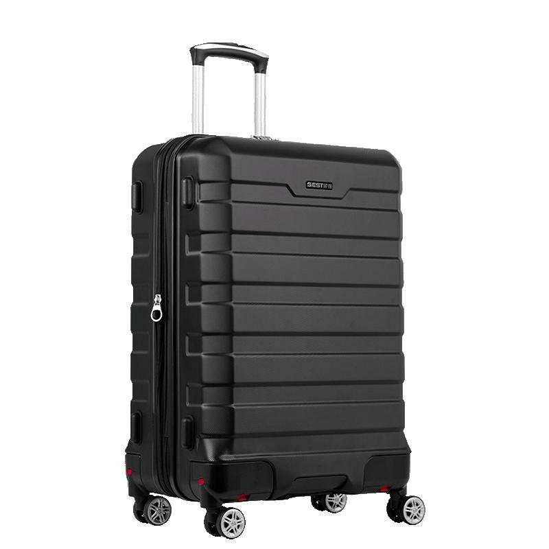 Mala de Viagem Média com Rodas 360º Wheeless 2T - Preto Preto 2