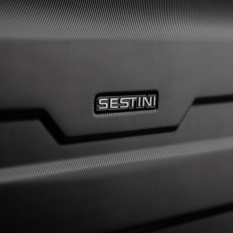 Mala de Viagem Média com Rodas 360º Wheeless 2T - Preto Preto 11