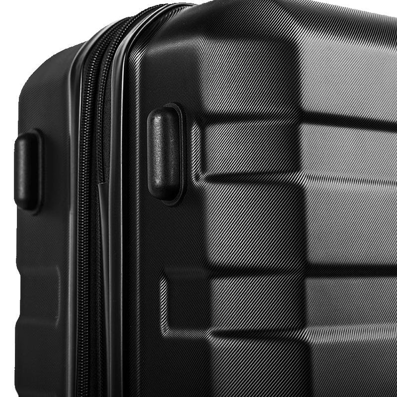 Mala de Viagem Média com Rodas 360º Wheeless 2T - Preto Preto 10