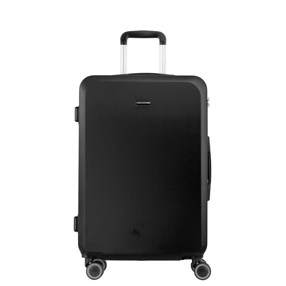 Mala de Viagem Média Rodas 360 º Uno Racer - Preto