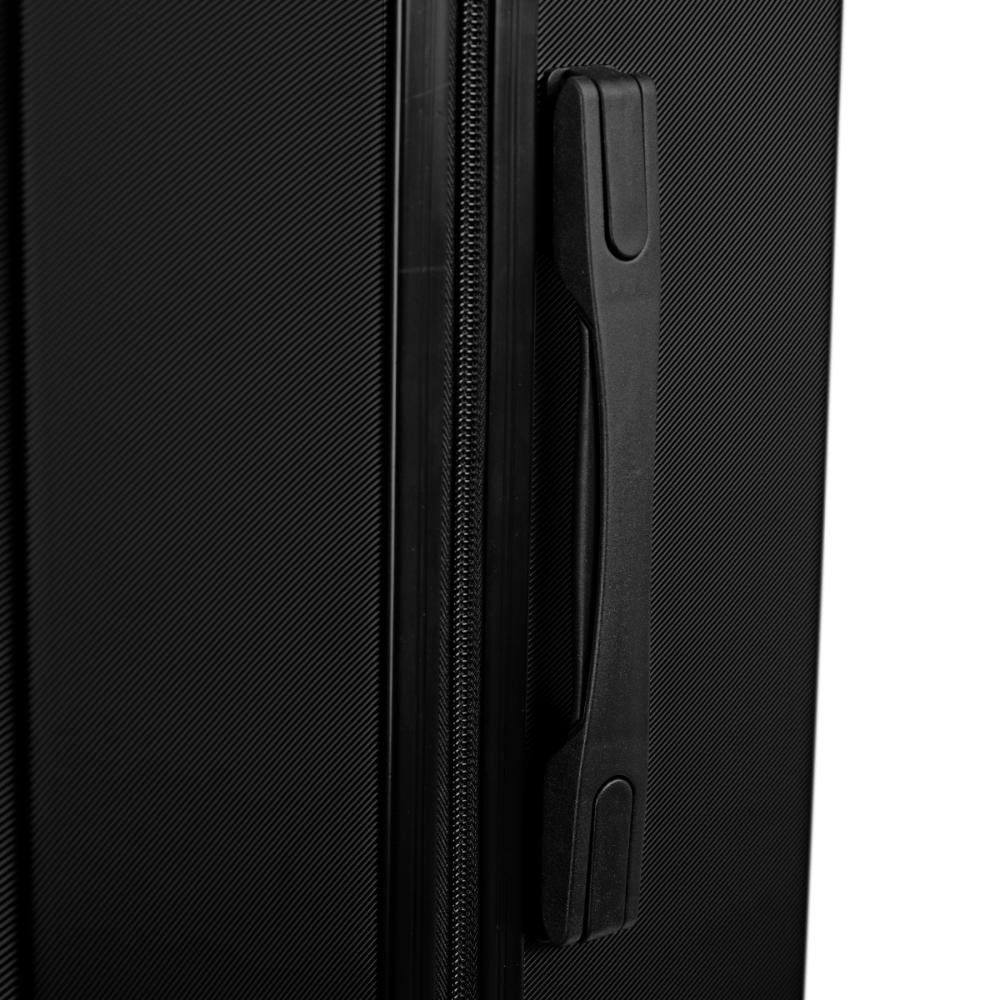 Mala de Viagem Média Rodas 360 º Uno Racer - Preto Preto 8