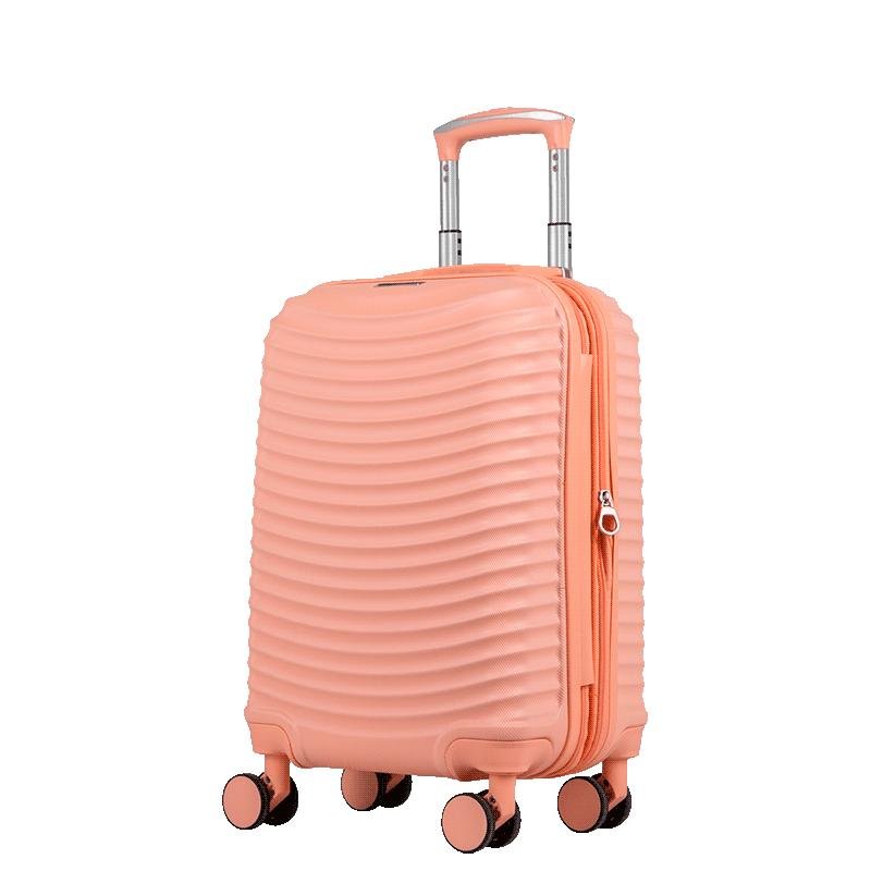 Mala de Viagem Pequena com Rodas 360° Vega 3T - Coral Rosa 3