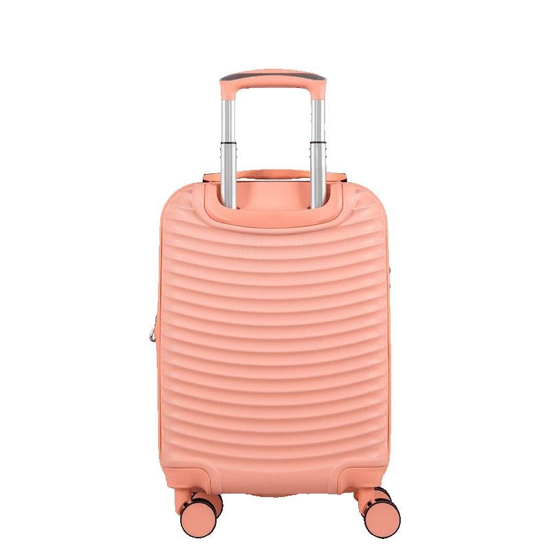 Mala de Viagem Pequena com Rodas 360° Vega 3T - Coral Rosa 4