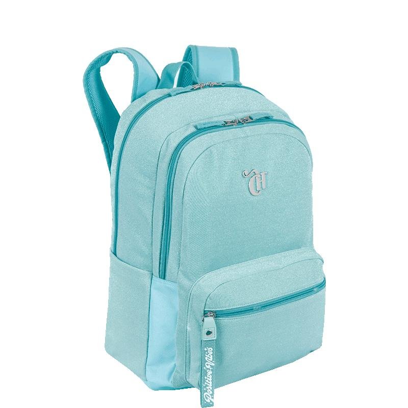 Mochila 2 Compartimentos Capricho Hype Green Sea - Verde Verde 2