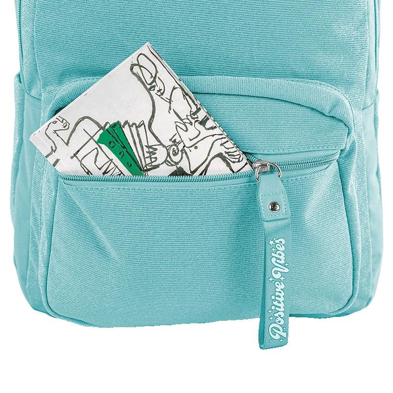 Mochila 2 Compartimentos Capricho Hype Green Sea - Verde Verde 6