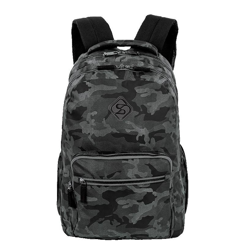 Mochila 2 Compartimentos Sestini College 3 - Camuflado Cinza