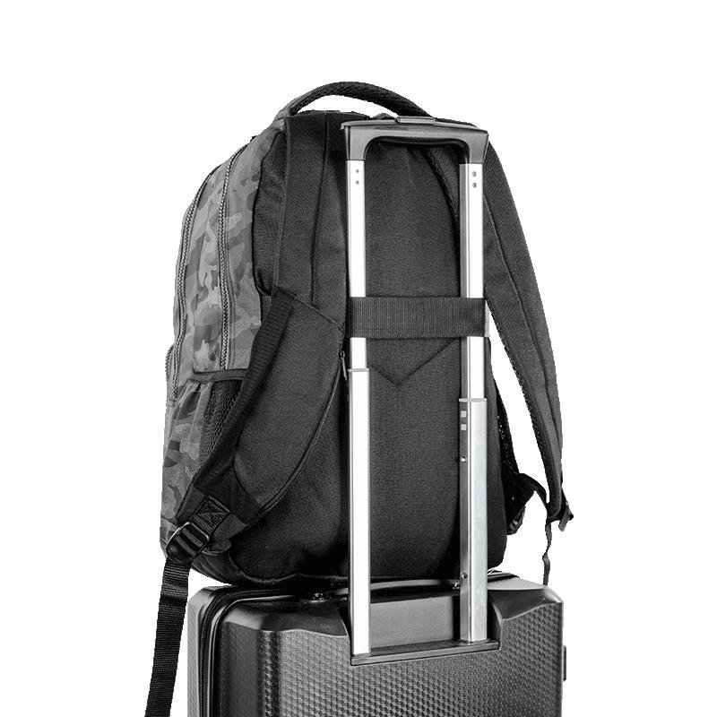 Mochila 2 Compartimentos Sestini College 3 - Camuflado Cinza Cinza 8