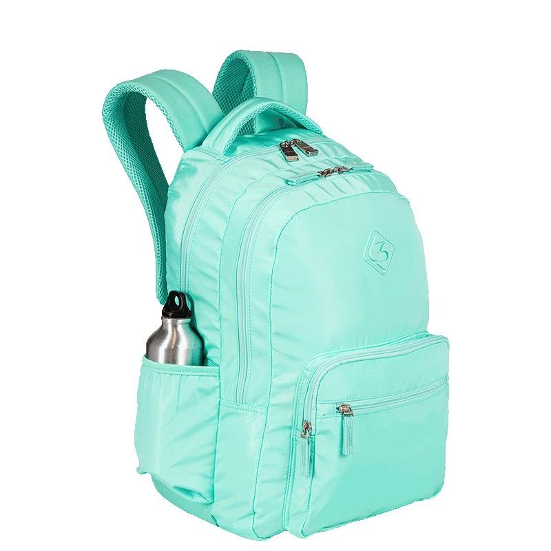 Mochila 2 Compartimentos Sestini College 4 Verde - Água Verde 5