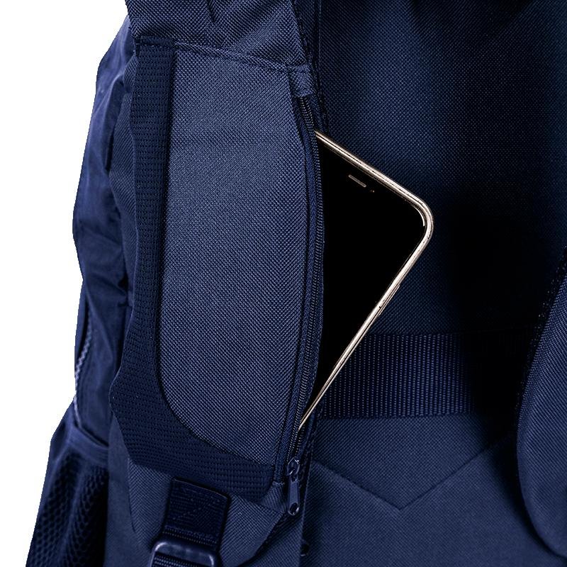 Mochila 2 Compartimentos Sestini College Crinkle 3 - Azul Azul 9