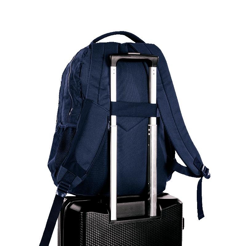 Mochila 2 Compartimentos Sestini College Crinkle 3 - Azul Azul 10