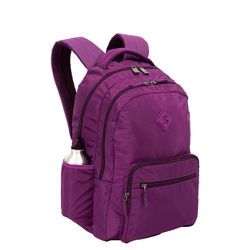 Mochila 2 Compartimentos Sestini College 4 Roxo - Cintilante Roxo 5