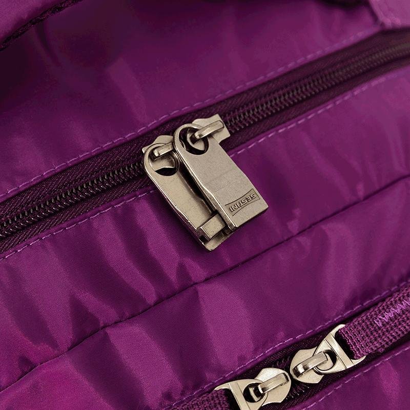 Mochila 2 Compartimentos Sestini College 4 Roxo - Cintilante Roxo 6