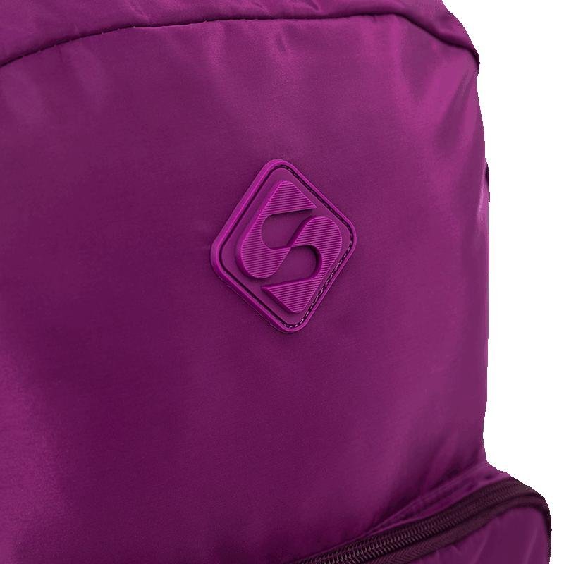 Mochila 2 Compartimentos Sestini College 4 Roxo - Cintilante Roxo 7