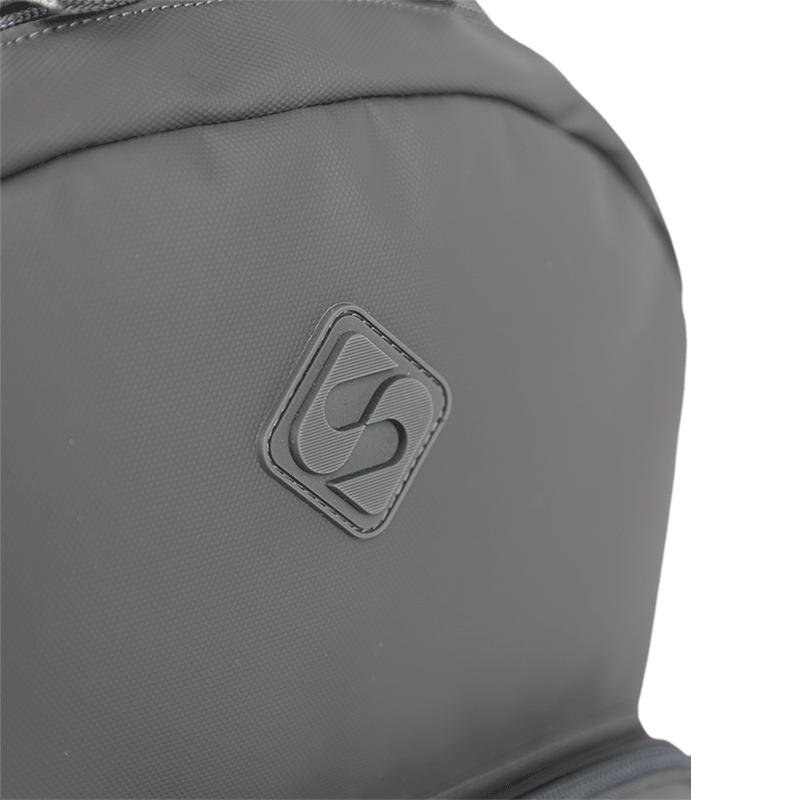 Mochila 2 Compartimentos Sestini College Hydroblock Cinza - Chumbo Cinza 7