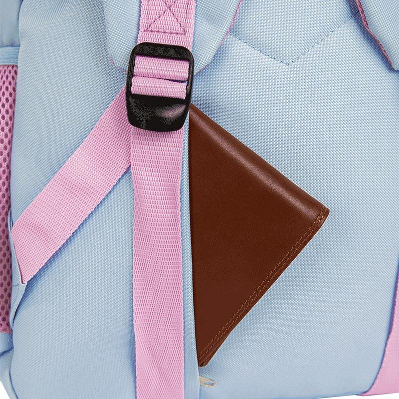 Mochila 2 Compartimentos Sestini College Hydroblock Sky - Azul Azul 8