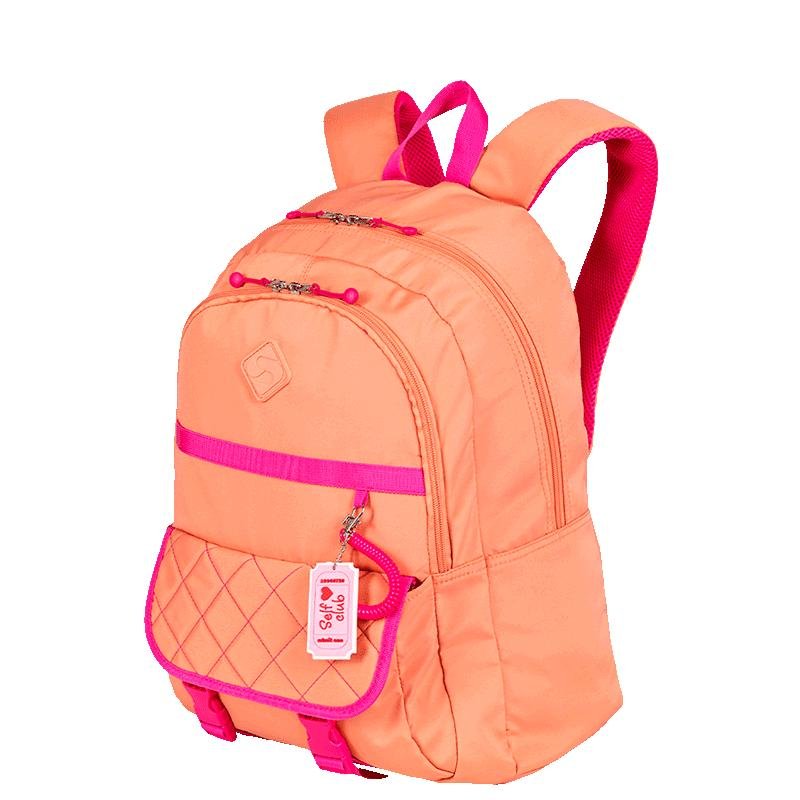 Mochila 2 Compartimentos Sestini Lover Laranja - Pêssego Laranja 3