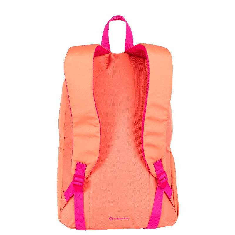 Mochila 2 Compartimentos Sestini Lover Laranja - Pêssego Laranja 4