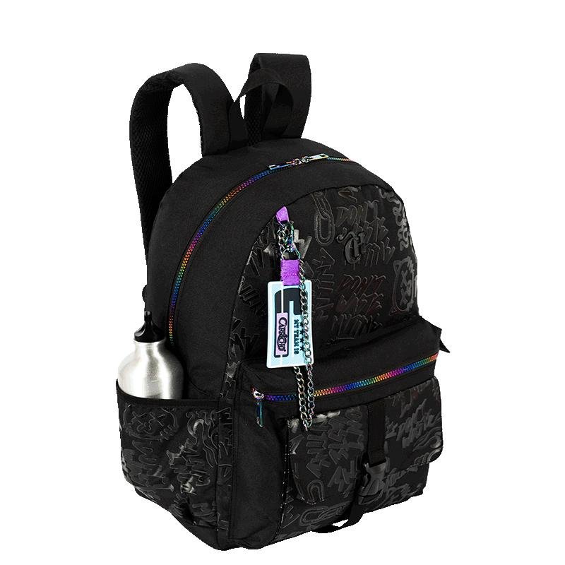 Mochila Capricho Generation - Preto Preto 5