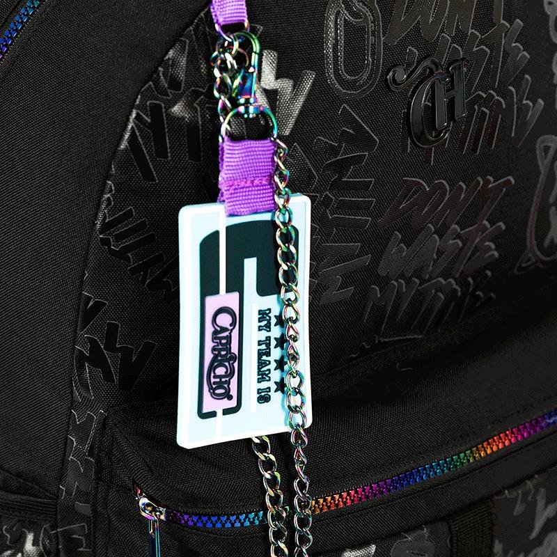 Mochila Capricho Generation - Preto Preto 6