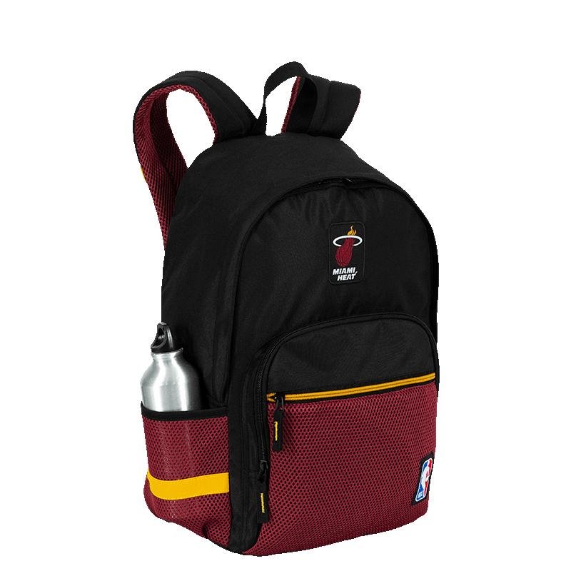 Mochila Grande NBD Legend Miami - Preto e Vinho Preto/Bordô 5