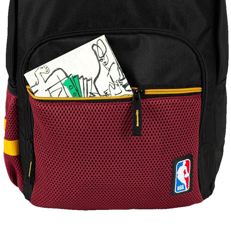 Mochila Grande NBD Legend Miami - Preto e Vinho Preto/Bordô 8