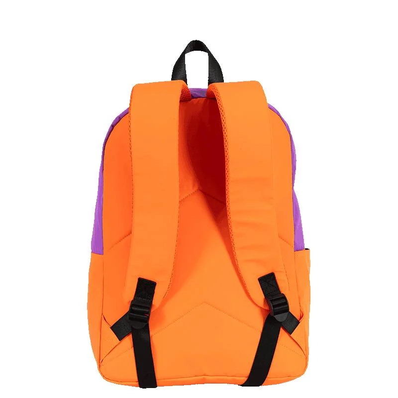 Mochila Grande Paul Frank Authentic - Orange Mix Multicores 4