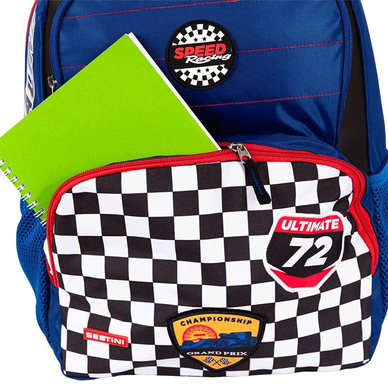 Mochila Grande Sestini Racing - Colorido Multicores 5