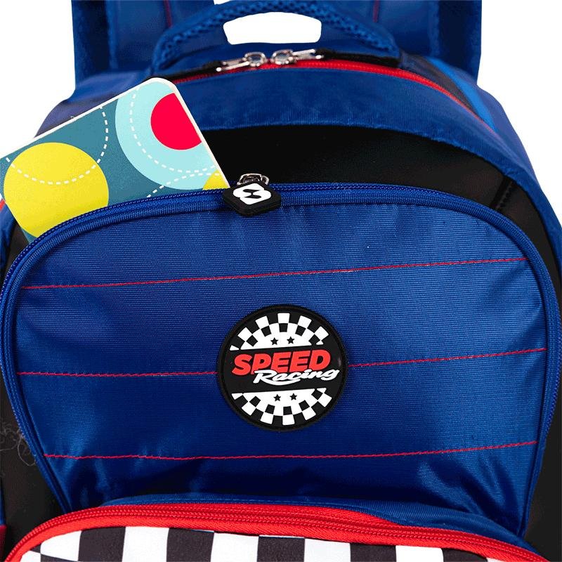 Mochila Grande Sestini Racing - Colorido Multicores 9