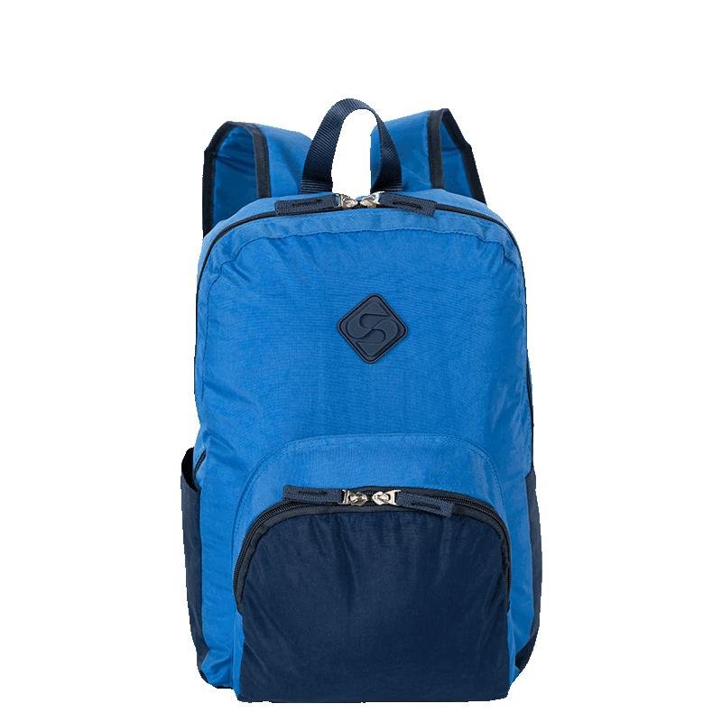 Mochila Sestini Happy  Crinkle 2 Double - Azul