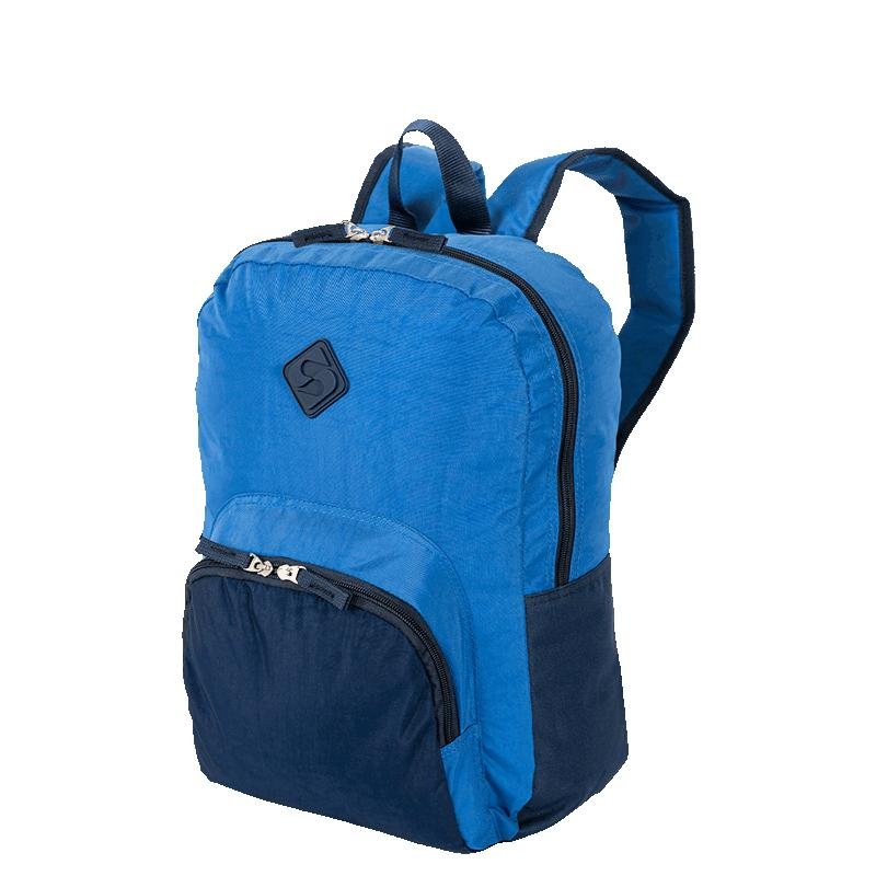 Mochila Sestini Happy Crinkle 2 Double - Azul Azul 3