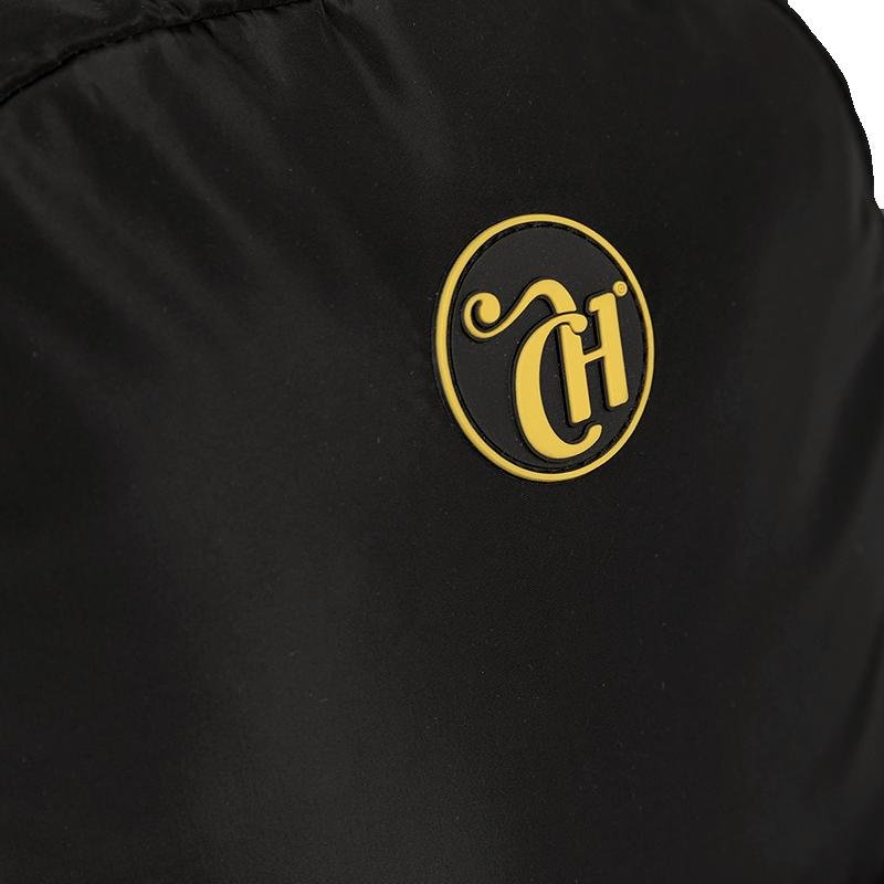 Mochila Grande Capricho Contrast - Preto e Rosa Multicores 8